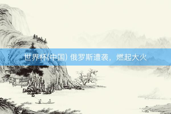 世界杯(中国) 俄罗斯遭袭，燃起大火