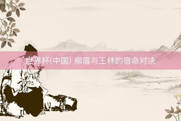 世界杯(中国) 柳眉与王林的宿命对决
